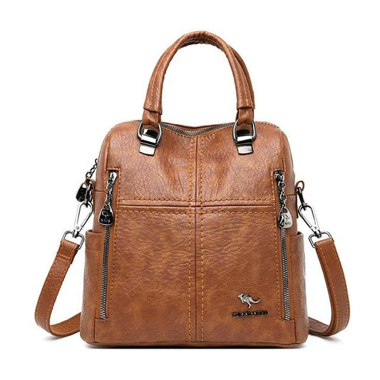 Convertible Leather Handbag The Store Bags Brown 