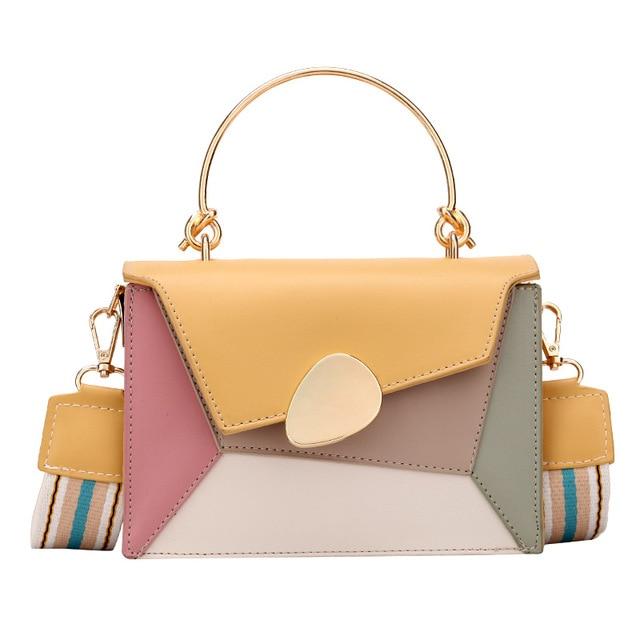 Multi Colored Leather Handbag The Store Bags Yellow 