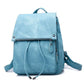 Gray Small Faye Suede Leather Backpack The Store Bags Blue 