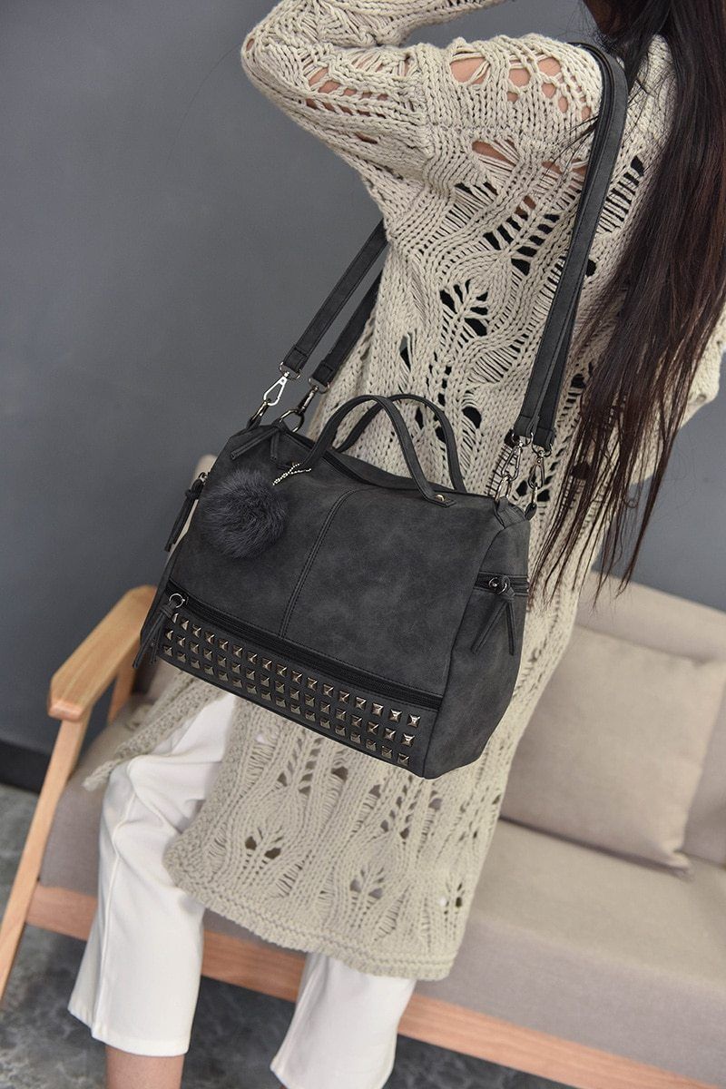 Women's Suede Leather Crossbody Bag The Store Bags 