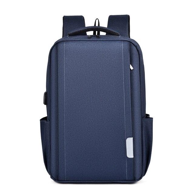 ELISON Backpack With USB Charger The Store Bags Blue 