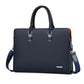 Top Zip Leather Briefcase The Store Bags Blue 