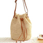 Straw Basket Bag With Tassels The Store Bags Beige 
