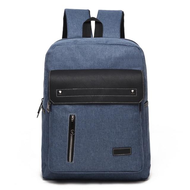 Men's Waterproof Business Casual Backpack The Store Bags Blue 