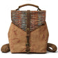 Women's Canvas Backpack Purse The Store Bags Brown 