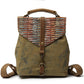 Women's Canvas Backpack Purse The Store Bags Green 