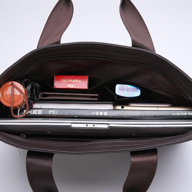 Leather Toploader Laptop Briefcase The Store Bags 