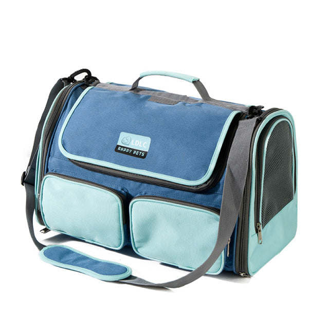Pet Travel Organizer Bag The Store Bags Blue 45x28x28cm 